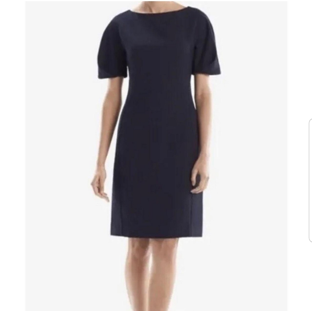 MM LAFLEUR Susanna Pebble Jacquard Dress In Black Size 12